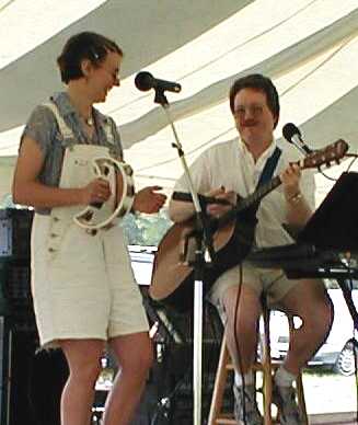 Harvey and Amy at Shad Fest 2000
