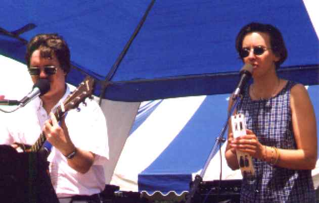Harvey and Amy at Shad Fest 1999