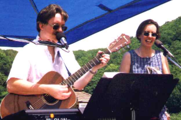 Harvey and Amy at Shad Fest 1999